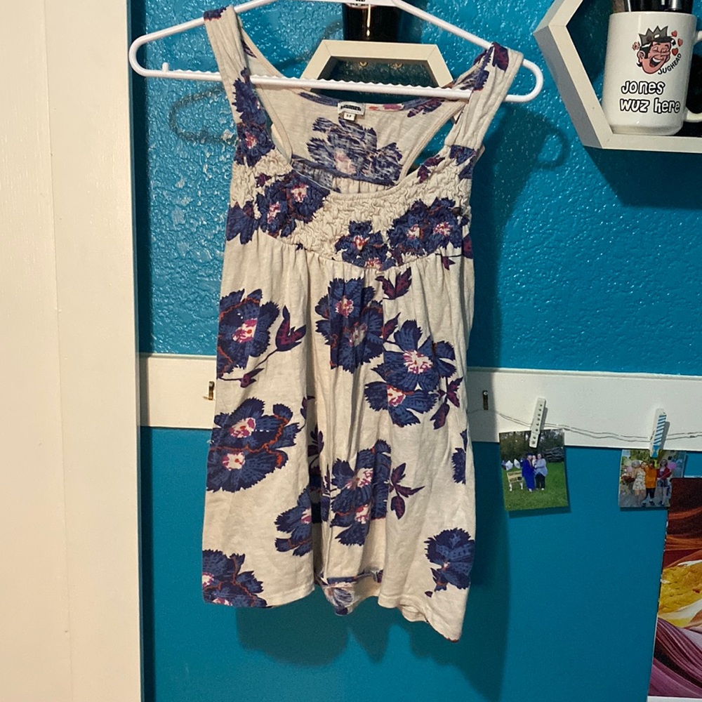 Floral tank top